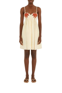 NEW_FELIX_JAMBES_Sand Robe courte - Sand