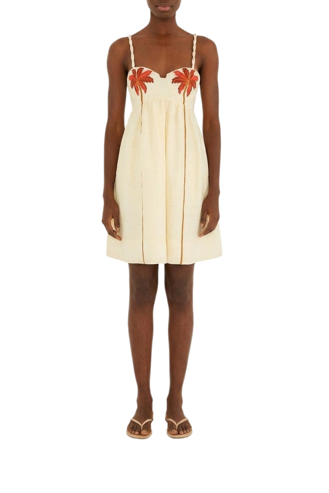 NEW_FELIX_JAMBES_Sand Robe courte - Sand