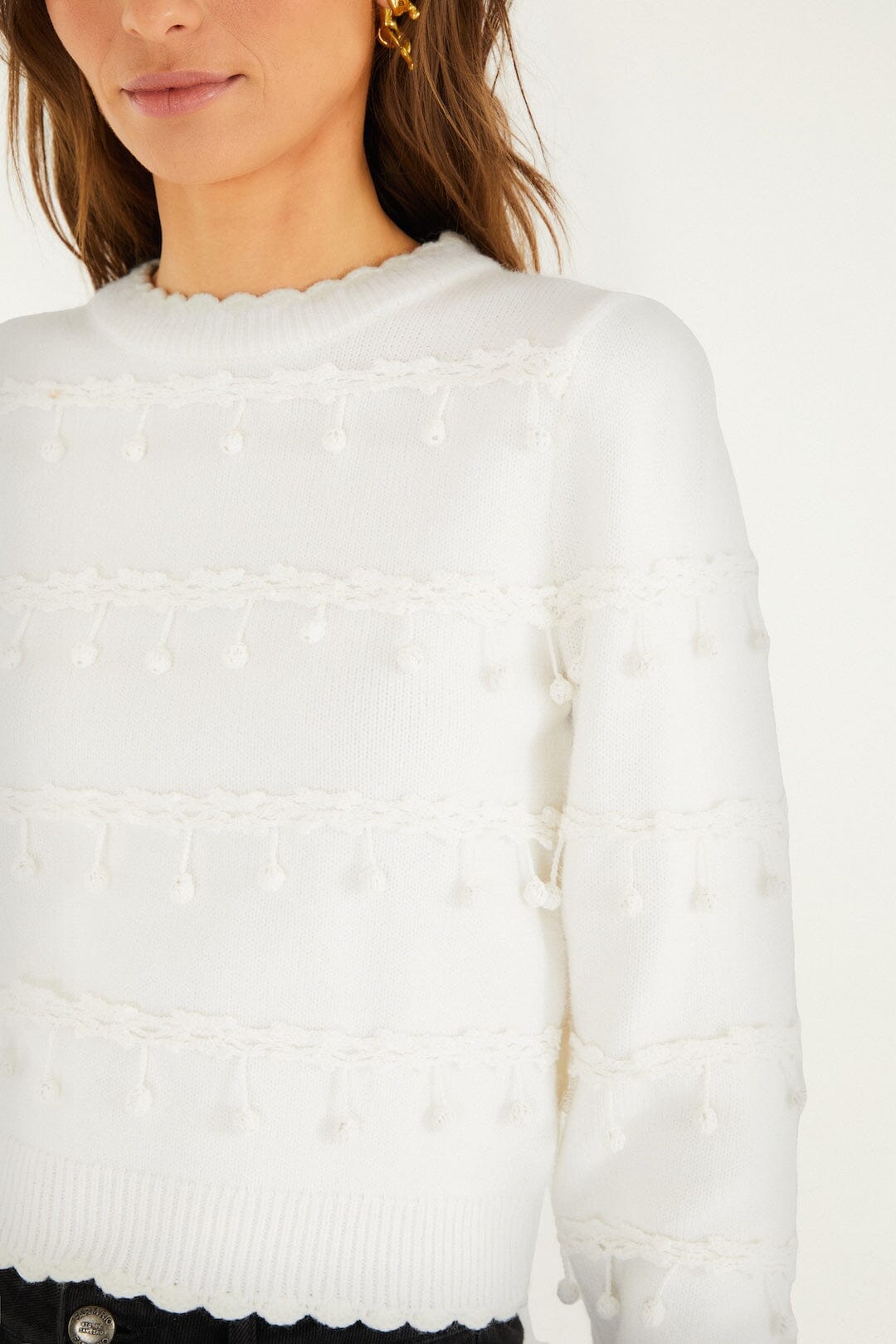 Off White Maille - Off White