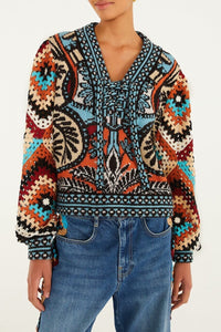 Pull Balamana en maille - Multicolore