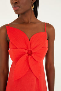 BADVIEW_NEW_Red Robe courte - Red