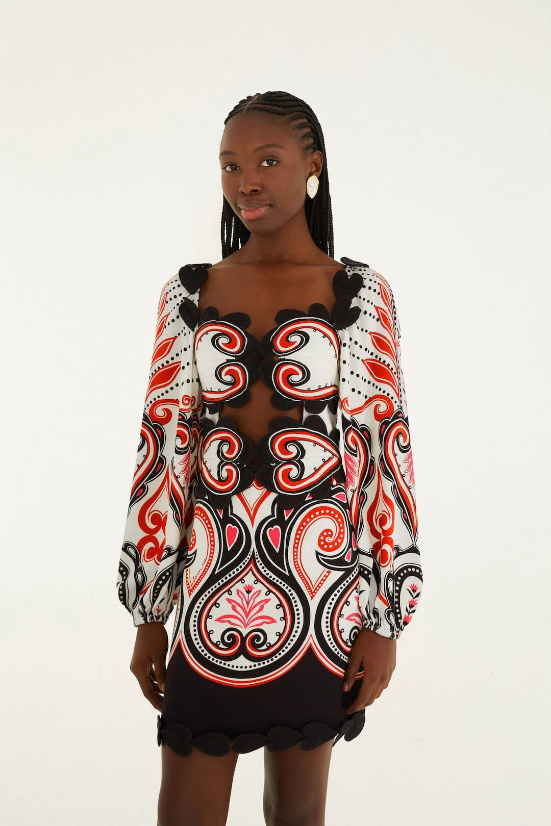 CHECK VUE_White Robe courte - White