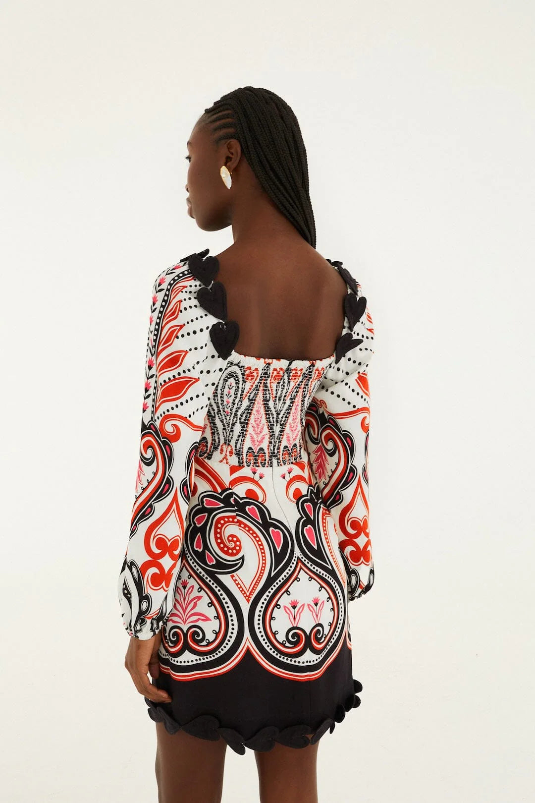 CHECK VUE_White Robe courte - White