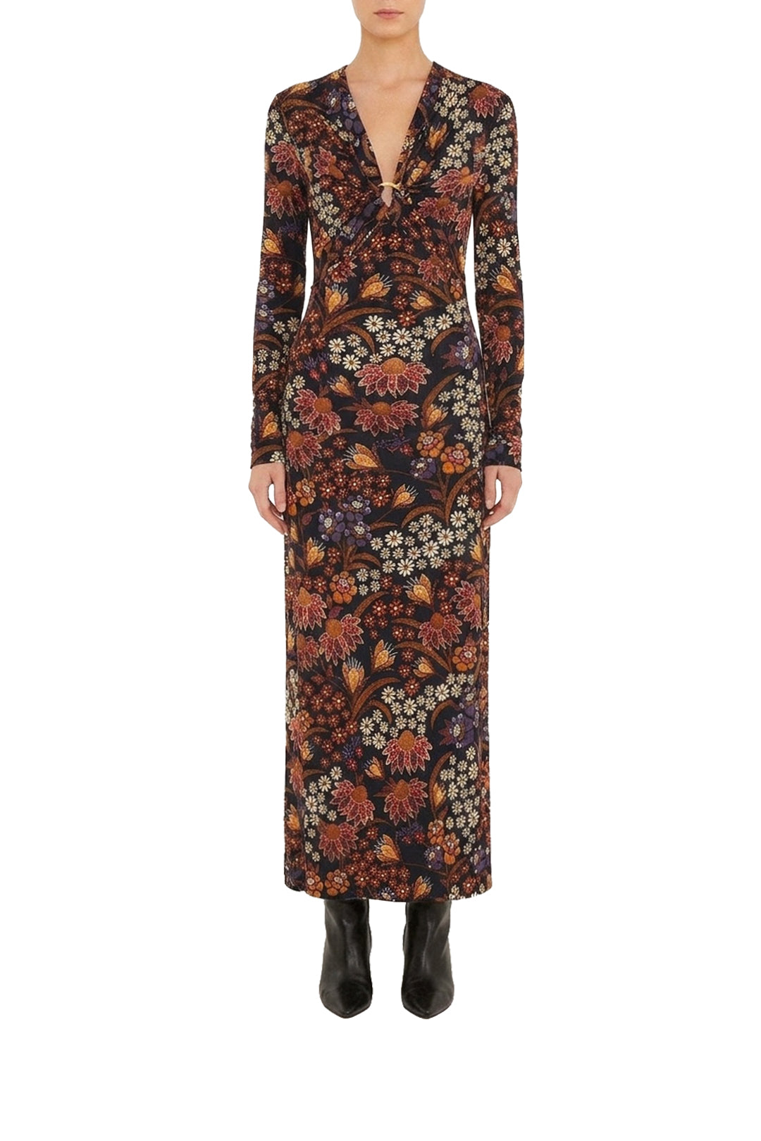 Robe longue Lili - Noir