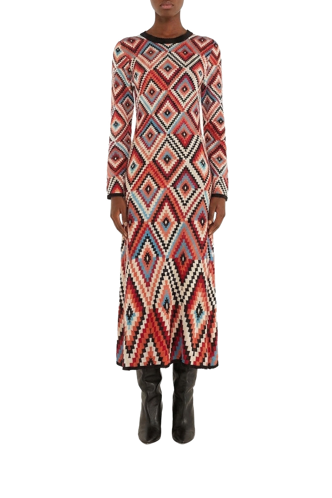 Robe midi Pretti - Multicolore