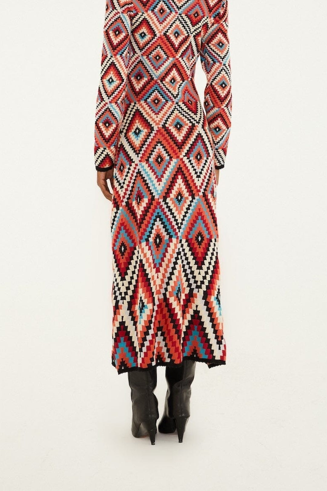 Robe midi Pretti - Multicolore