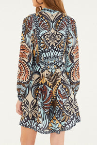 Robe courte Balamana - Multicolore