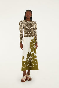 Rosalia Scarves Cream Maille - Rosalia Scarves Cream
