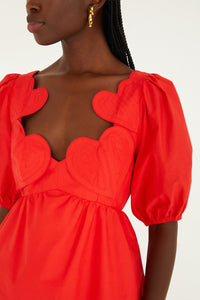 Red Blouse - Red