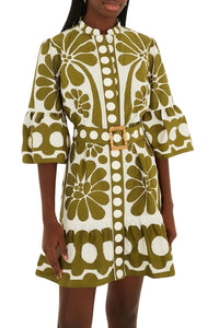 FELIX_JAMBES_Palermo Green Robe courte - Palermo Green