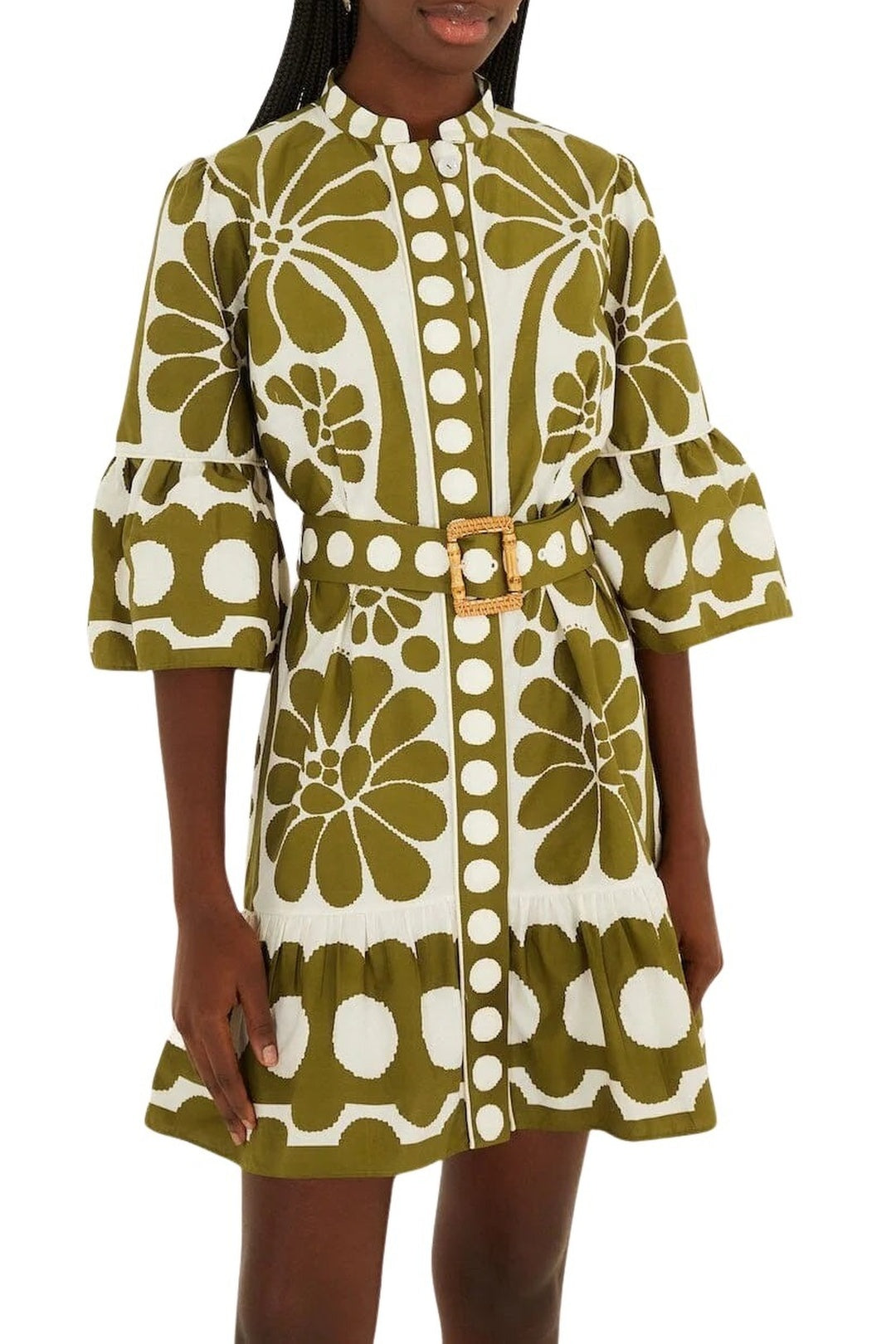 FELIX_JAMBES_Palermo Green Robe courte - Palermo Green