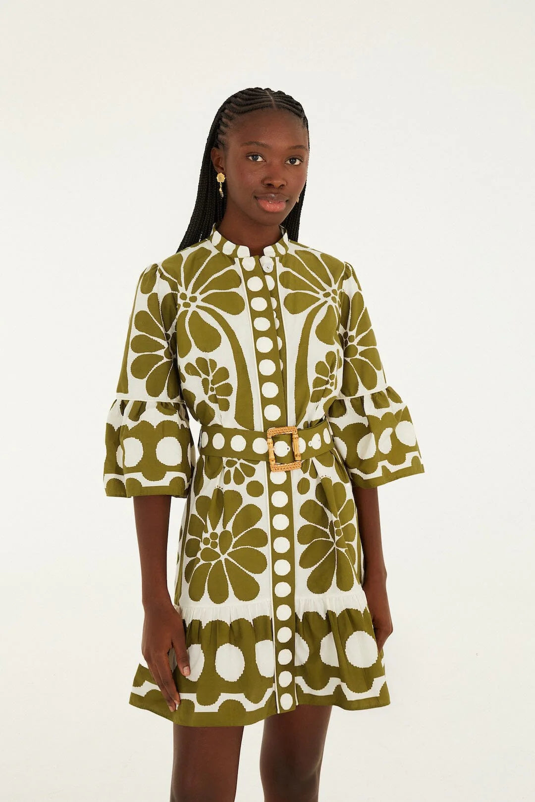 CHECK VUE_Palermo Green Robe courte - Palermo Green