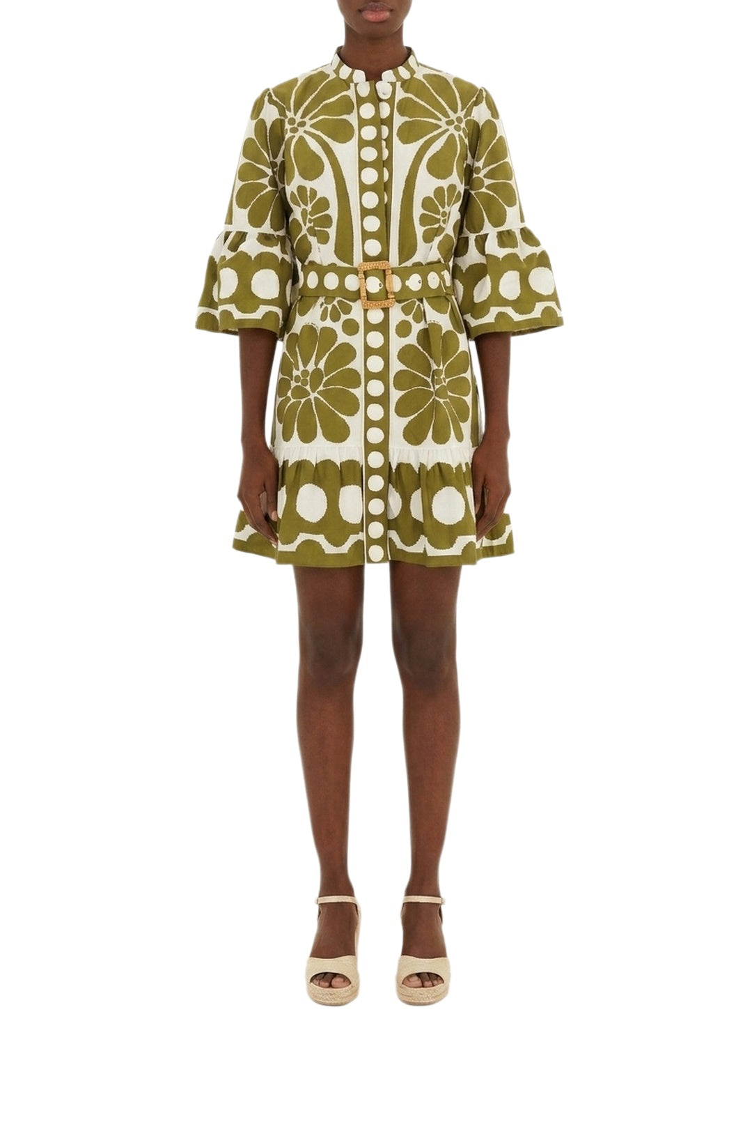 NEW_FELIX_JAMBES_Palermo Green Robe courte - Palermo Green