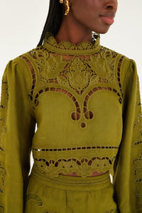 Green Blouse - Green