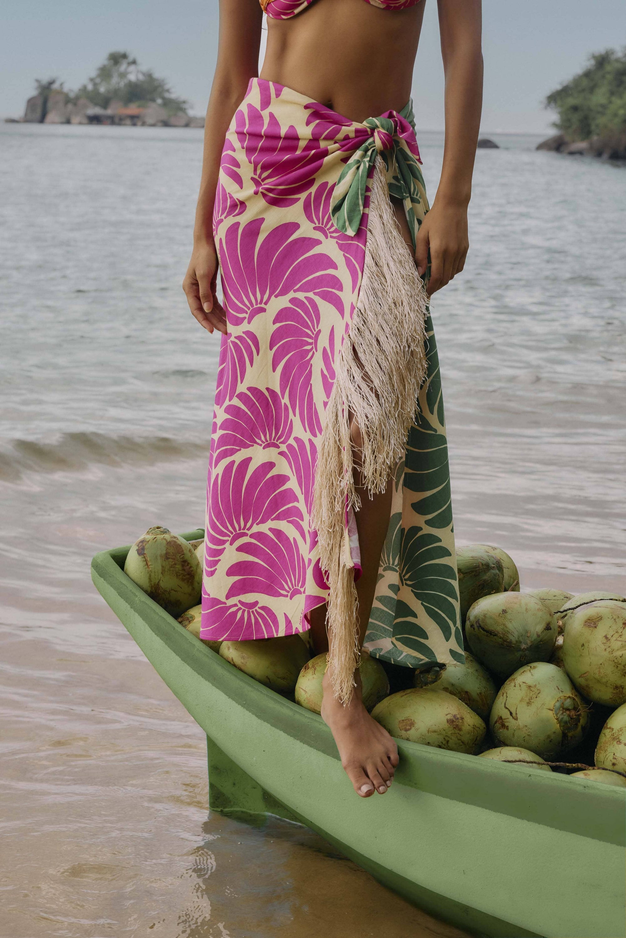 Pink Jupe Plage - Pink