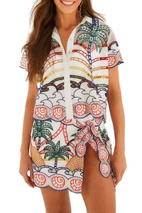 FELIX_JAMBES_Off White Chemise Plage - Off White