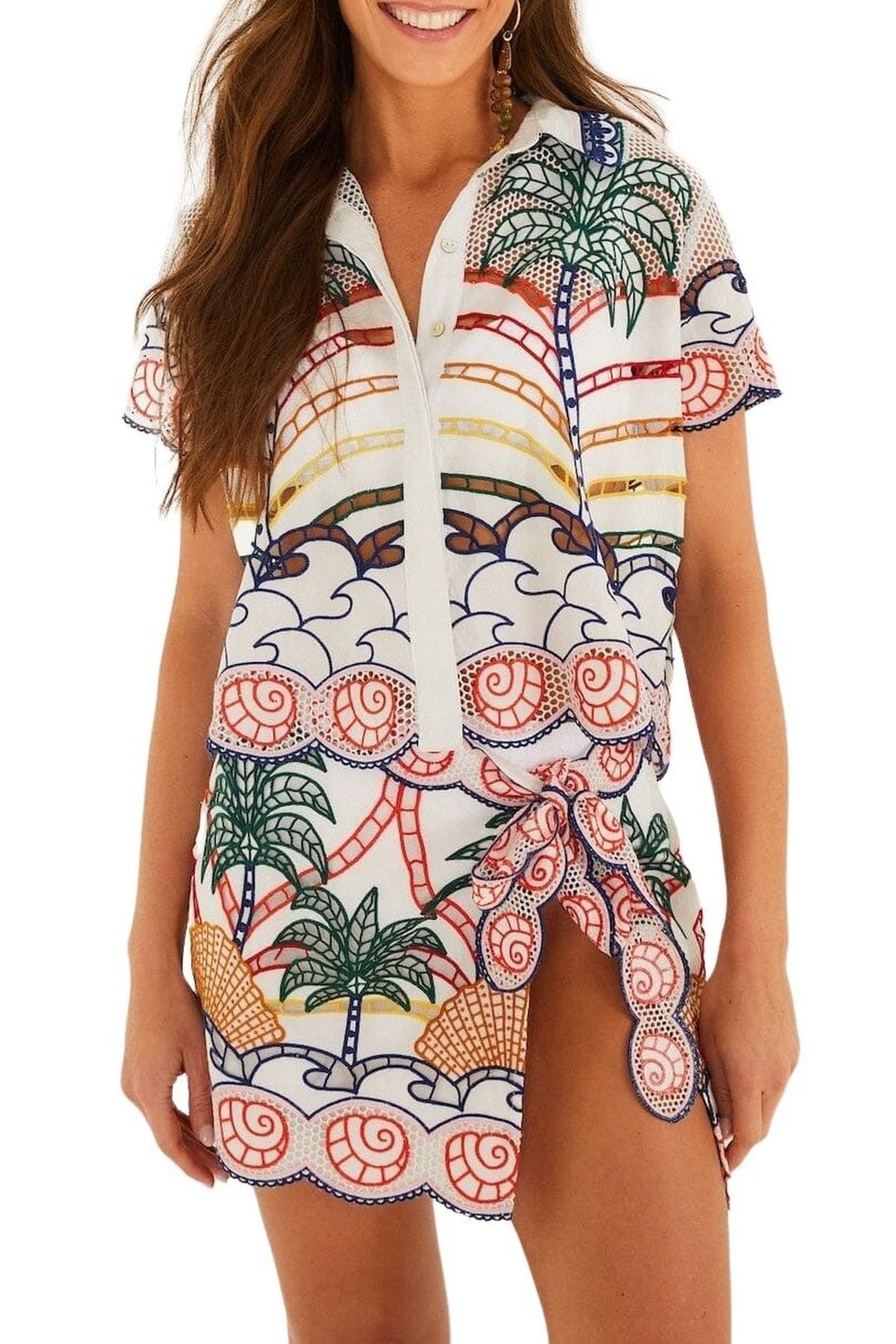 FELIX_JAMBES_Off White Chemise Plage - Off White