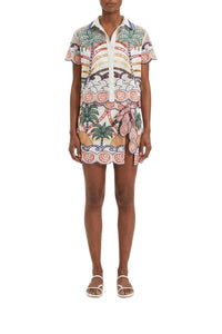 NEW_FELIX_JAMBES_Off White Chemise Plage - Off White