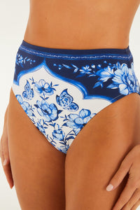 Garden Blue Bas de bikini - Garden Blue