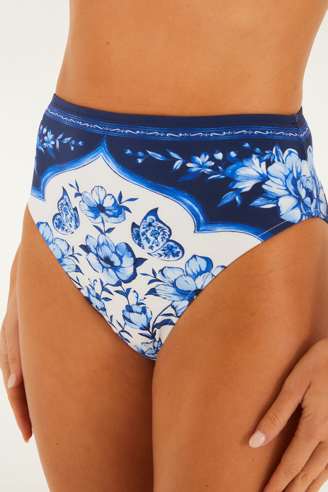 Garden Blue Bas de bikini - Garden Blue