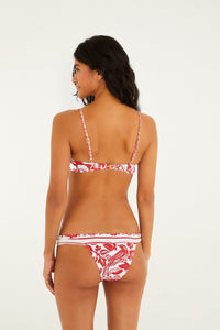 Cashew And Birds Red Bas de bikini - Cashew And Birds Red