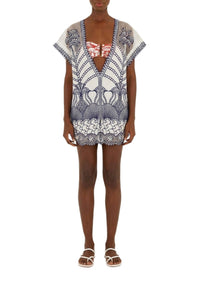 NEW_FELIX_JAMBES_White Combinaison Plage - White