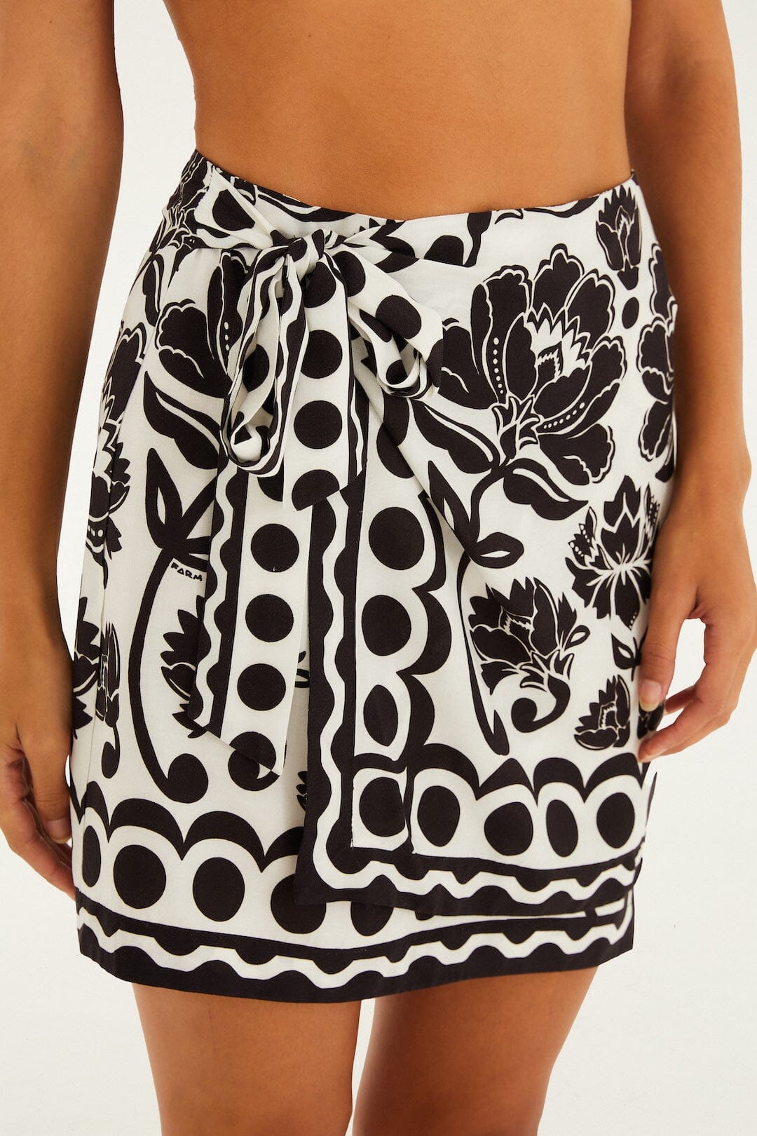 Floral Off White Jupe Plage - Floral Off White