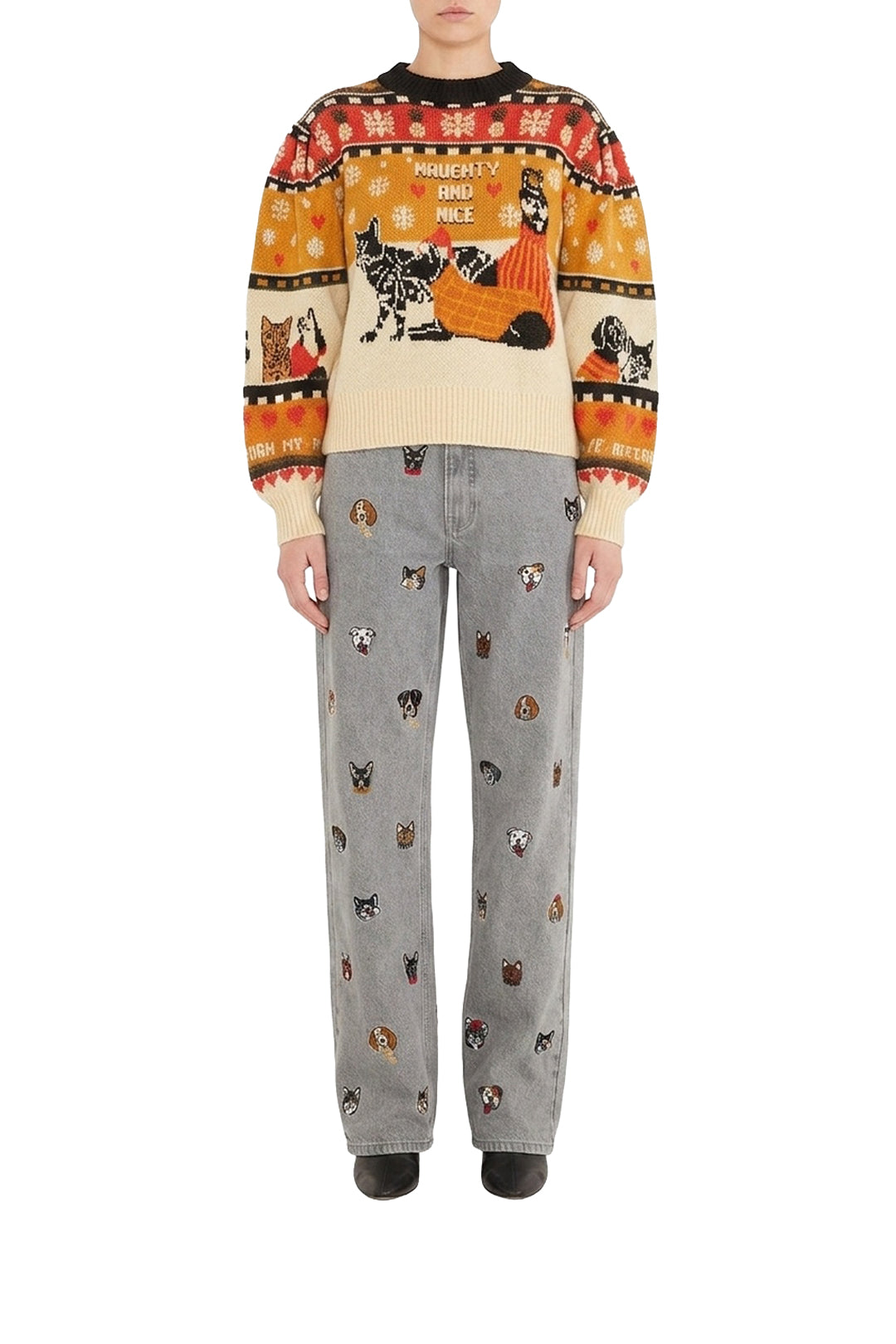 Cats And Dogs Trousers - Blue