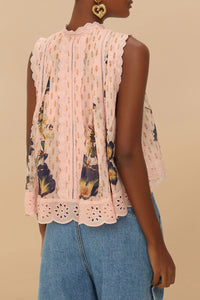 DJV_The Garden Pink Tops & T-Shirts - The Garden Pink
