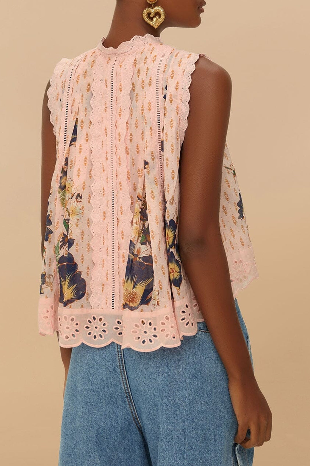 DJV_The Garden Pink Tops & T-Shirts - The Garden Pink