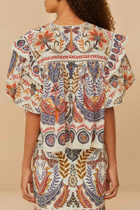 DJV_Boho Glam Off White Chemises & Blouses - Boho Glam Off White