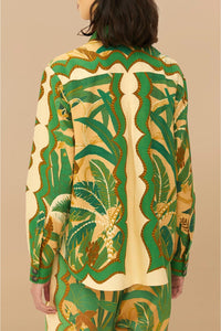 DJV_Tropical Isla Beige Chemises & Blouses - Tropical Isla Beige