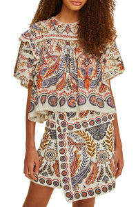 DJV_Boho Glam Off White Chemises & Blouses - Boho Glam Off White