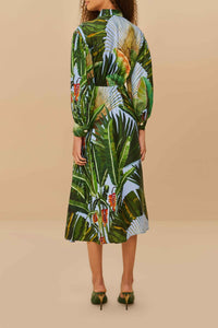 DJV_Amazonia Forest Blue Robes longues - Amazonia Forest Blue