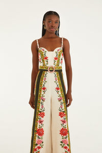 Floral Paula Black Combinaison - Floral Paula Black