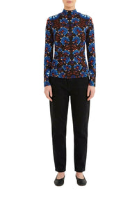 NEW_FELIX_JAMBES_Latina Scarf Black Blouse - Latina Scarf Black