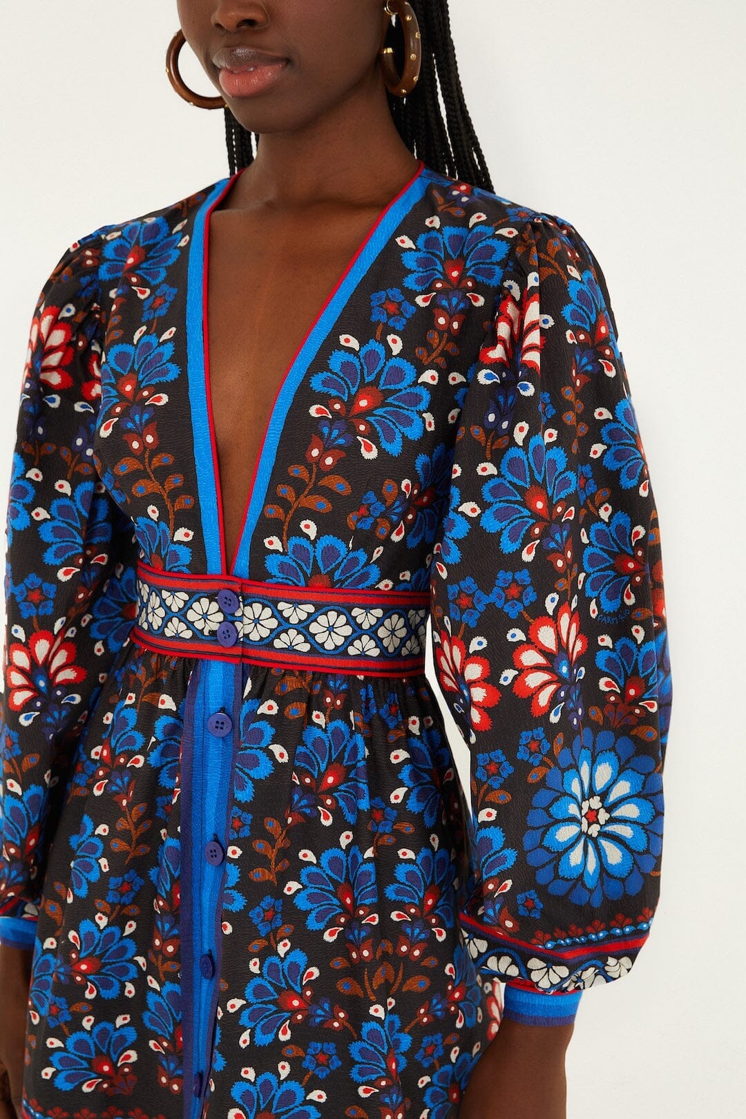 Latina Scarf Black Robe courte - Latina Scarf Black