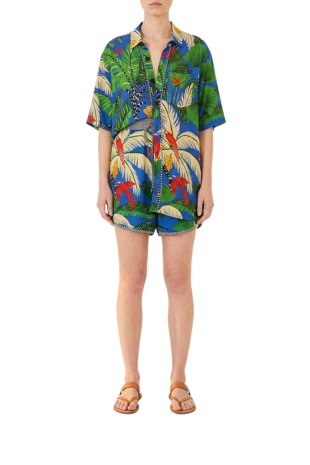 Chemise Tropical Island - Multicolore