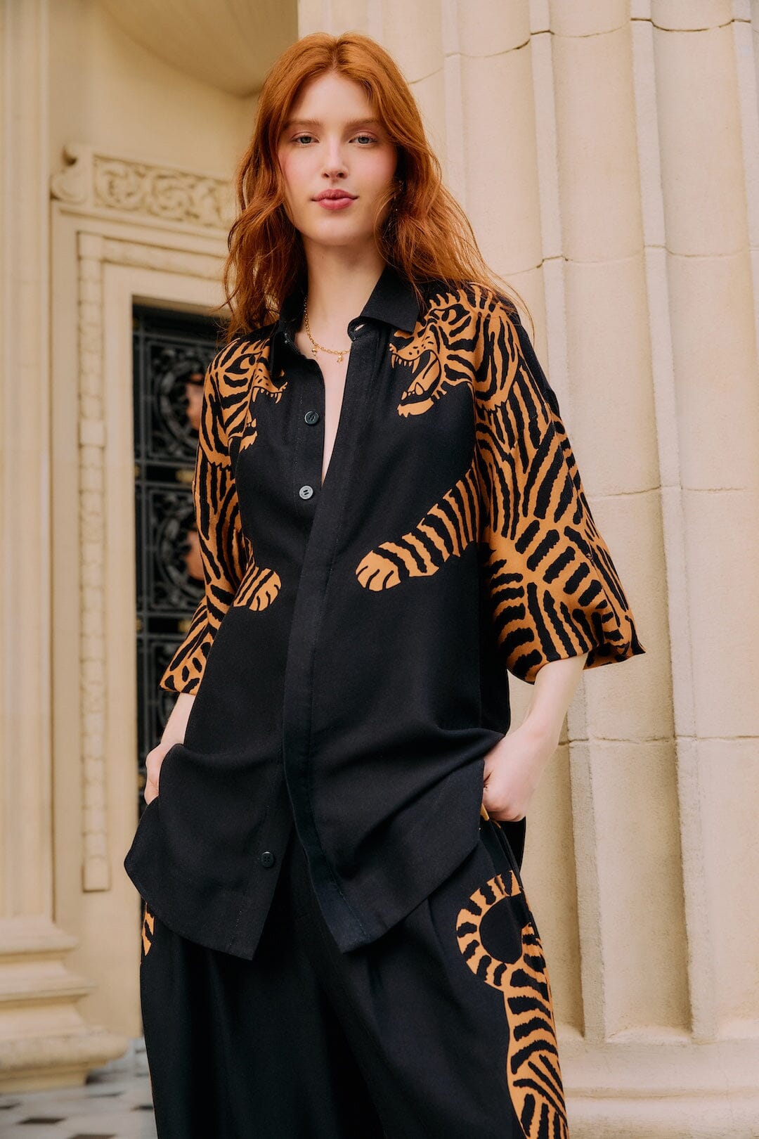 NEW_Black Tiger Chemises & Blouses - Black Tiger