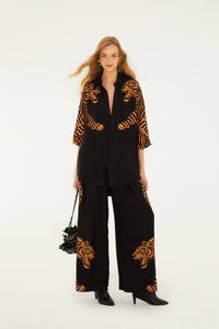 DIFFUSELY_Black Tiger Pantalon - Black Tiger