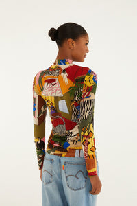 CHECK VUE_Tropical Multicolor Blouse - Tropical Multicolor