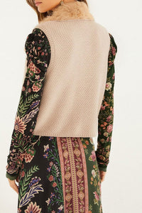 Veste en maille - Blanc