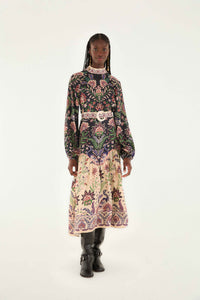 Garden Black Robe midi - Garden Black