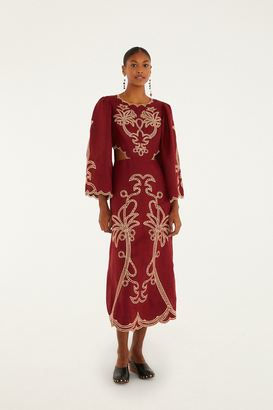 NEW_Burgundy Robes longues - Burgundy