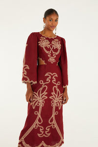 NEW_Burgundy Robes longues - Burgundy