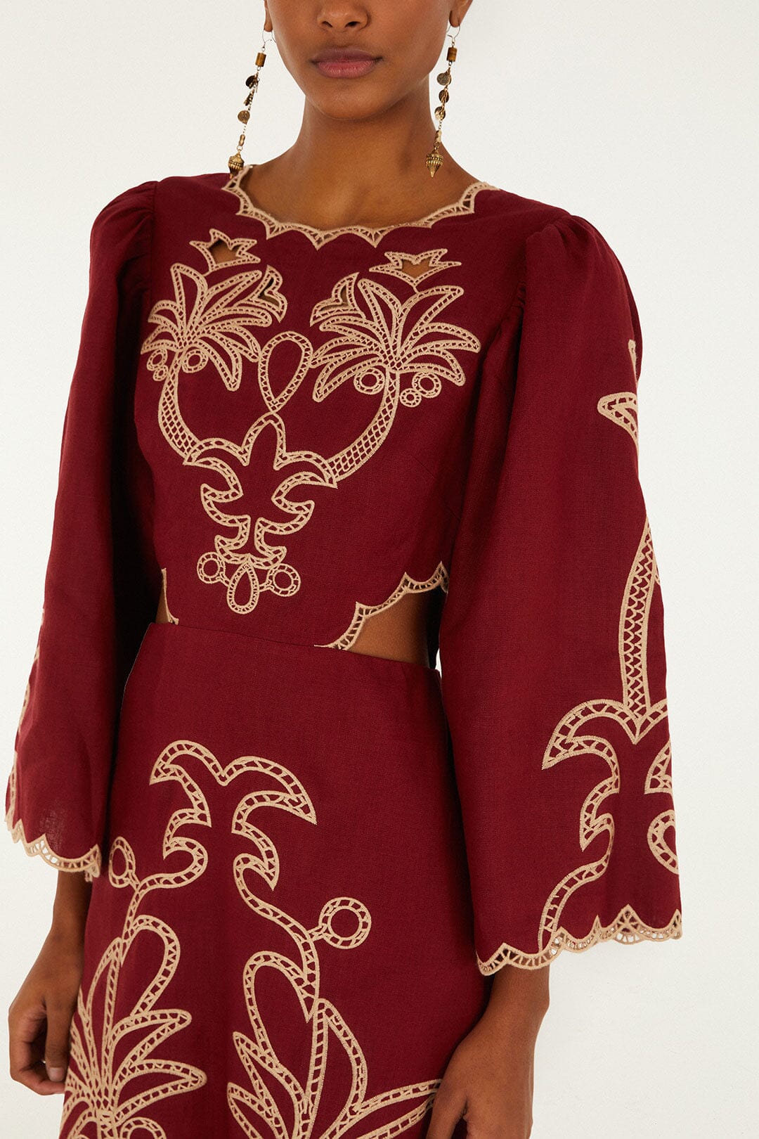 NEW_Burgundy Robes longues - Burgundy