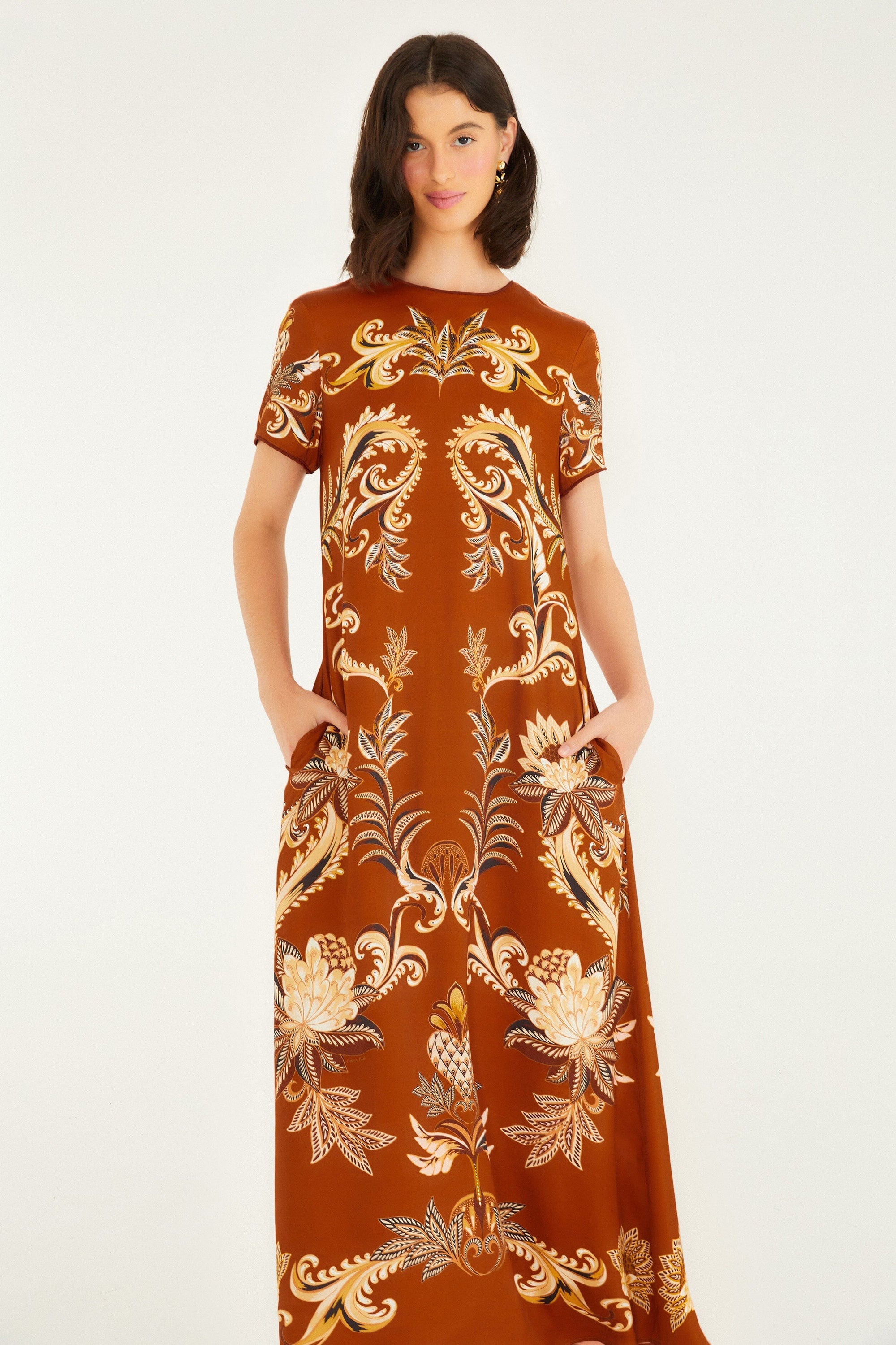 Paradise Orange Robe longue - Paradise Orange