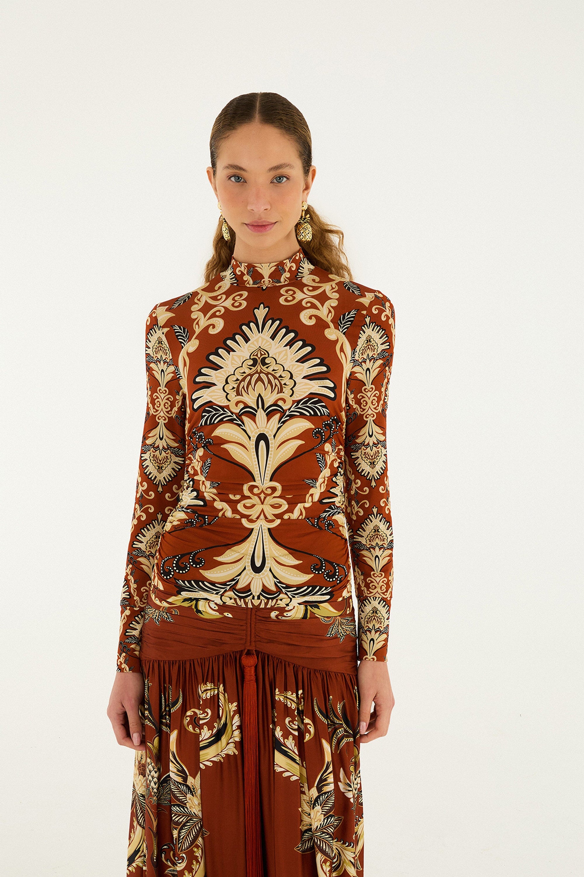 NEW_Paradise Orange Chemises & Blouses - Paradise Orange
