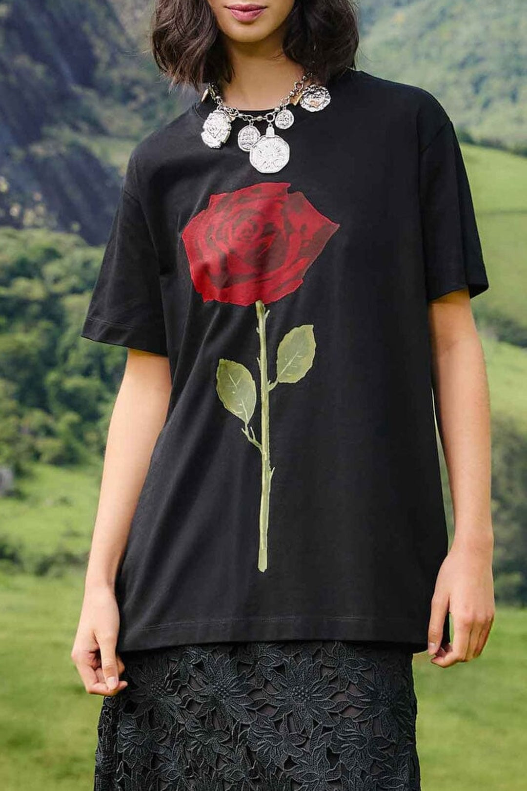 T-shirt Feminist - Noir