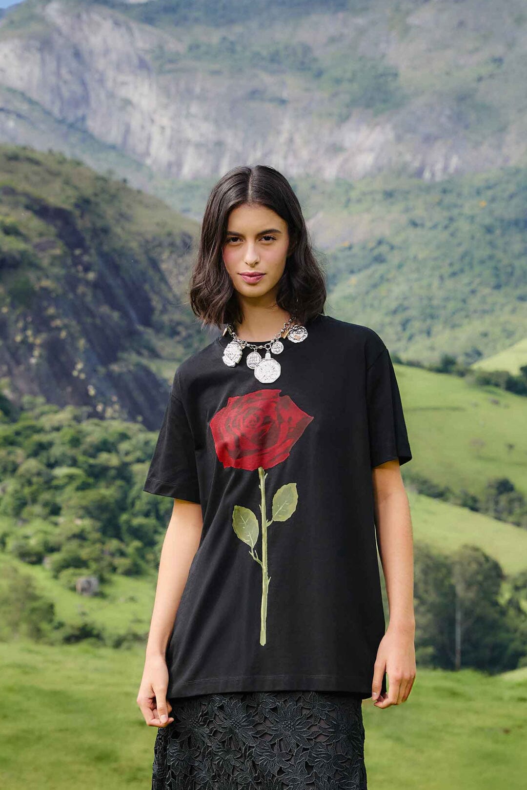 Black Tops & T-Shirts - Black